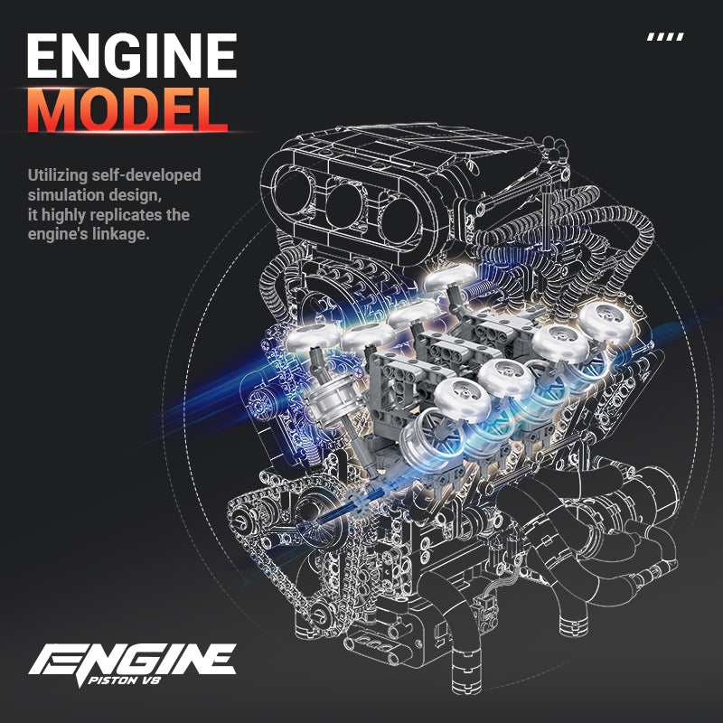 Forge Hemi 426 V8 Engine