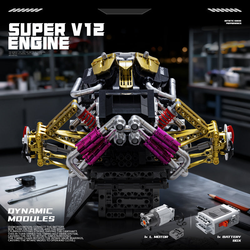 Forge V12 NA Engine