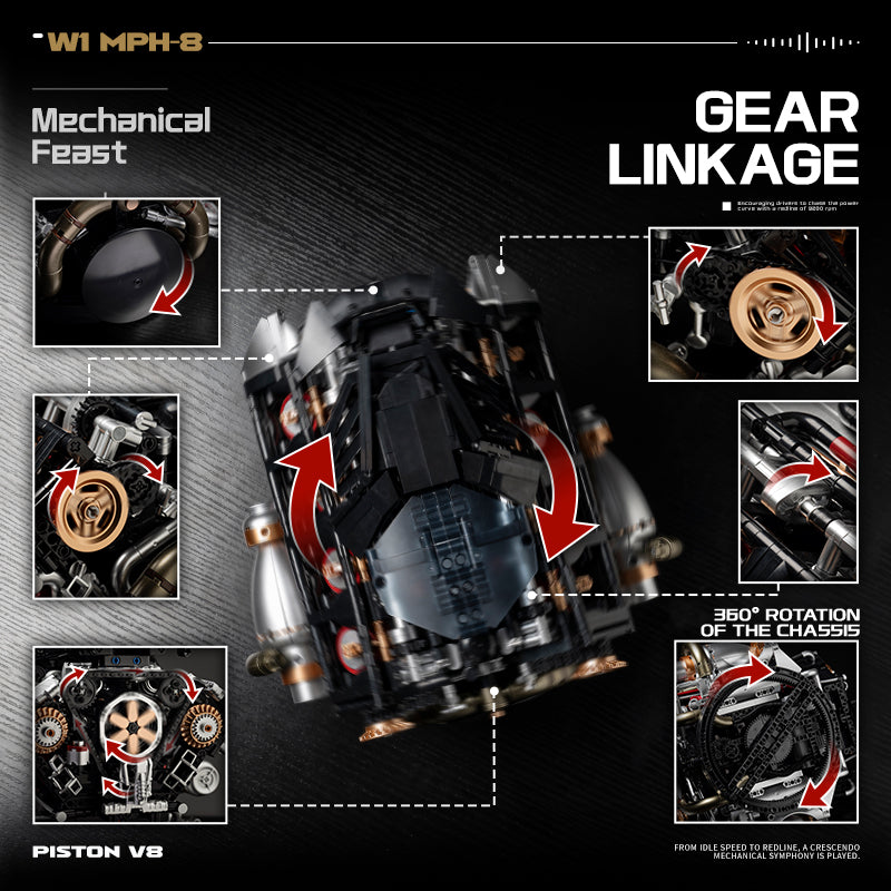 Forge Twin-Turbo V8 Engine
