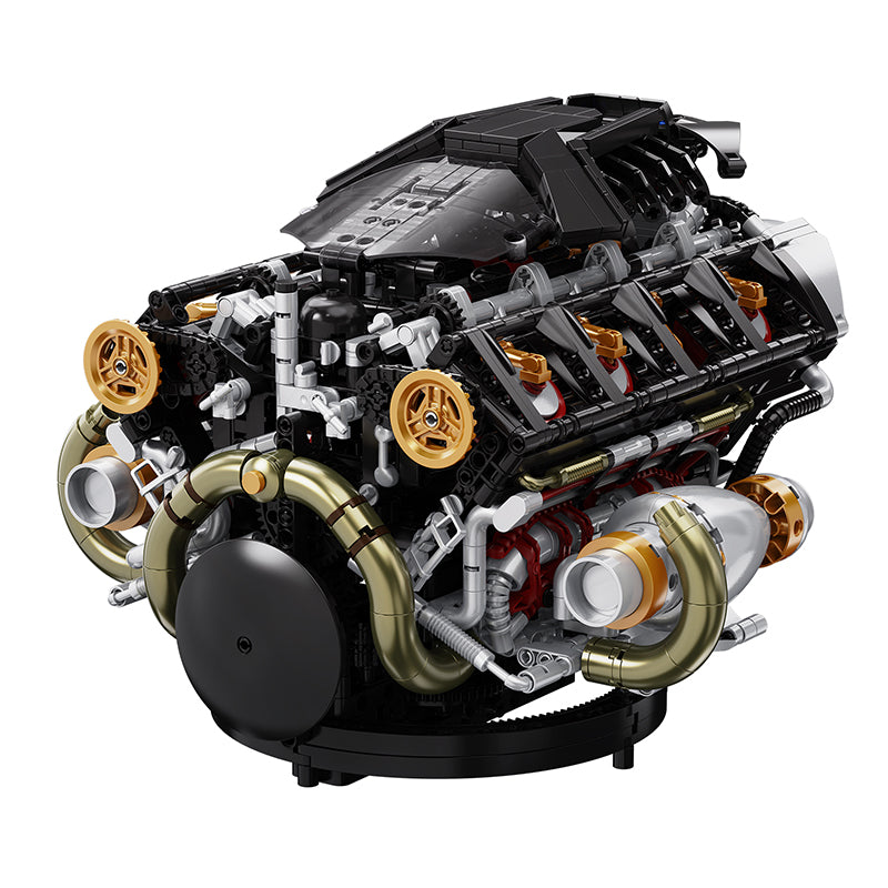 Forge Twin-Turbo V8 Engine
