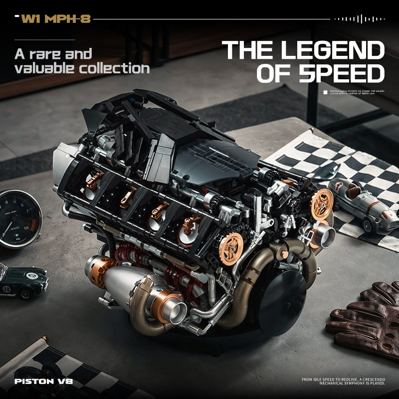 Forge Twin-Turbo V8 Engine