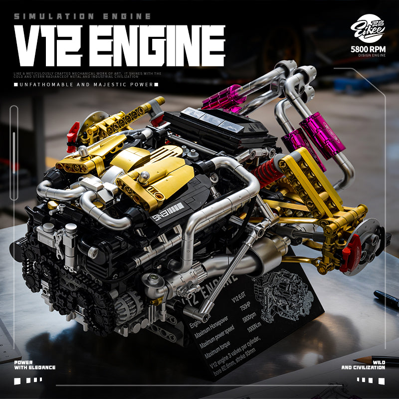 Forge V12 NA Engine