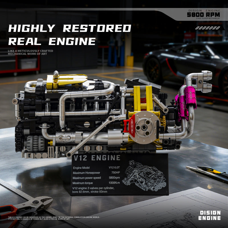 Forge V12 NA Engine
