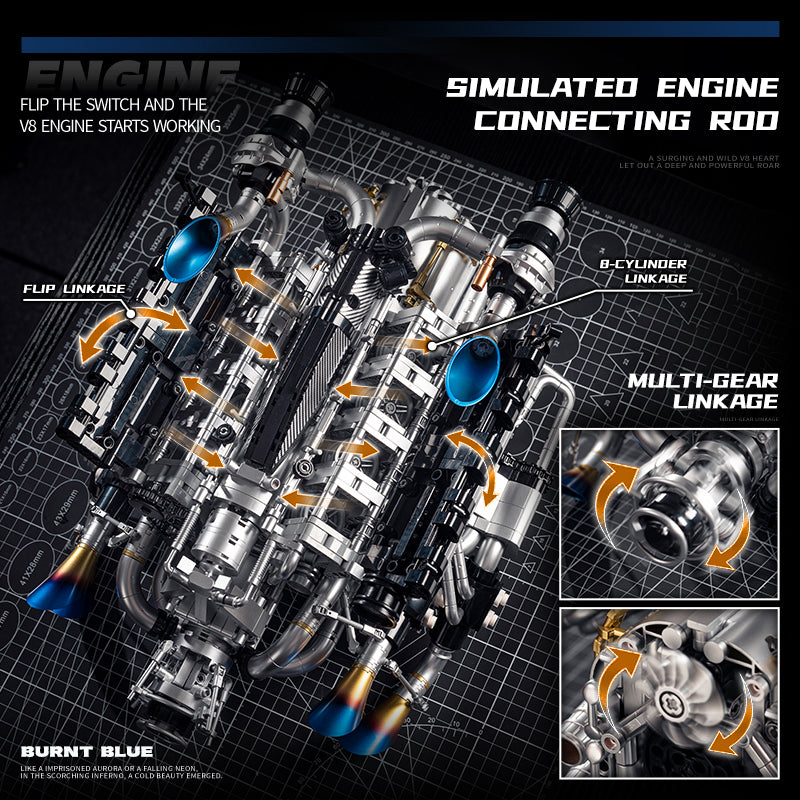 Forge Inline V8 Engine