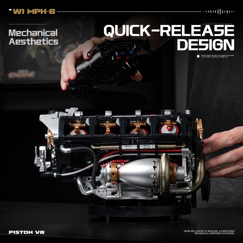 Forge Twin-Turbo V8 Engine